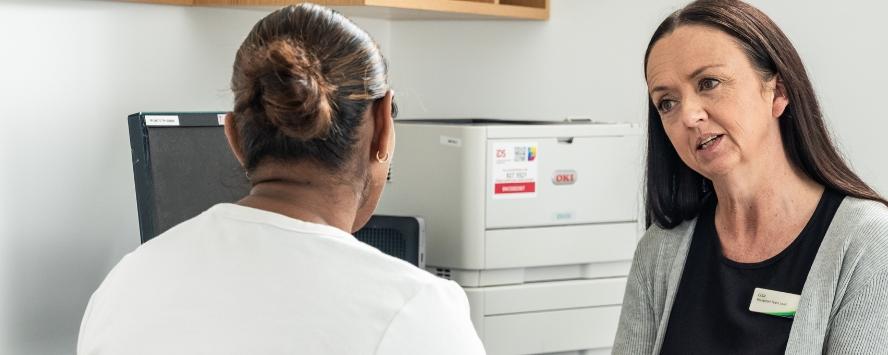 HIP with patient in consult at The Doctors