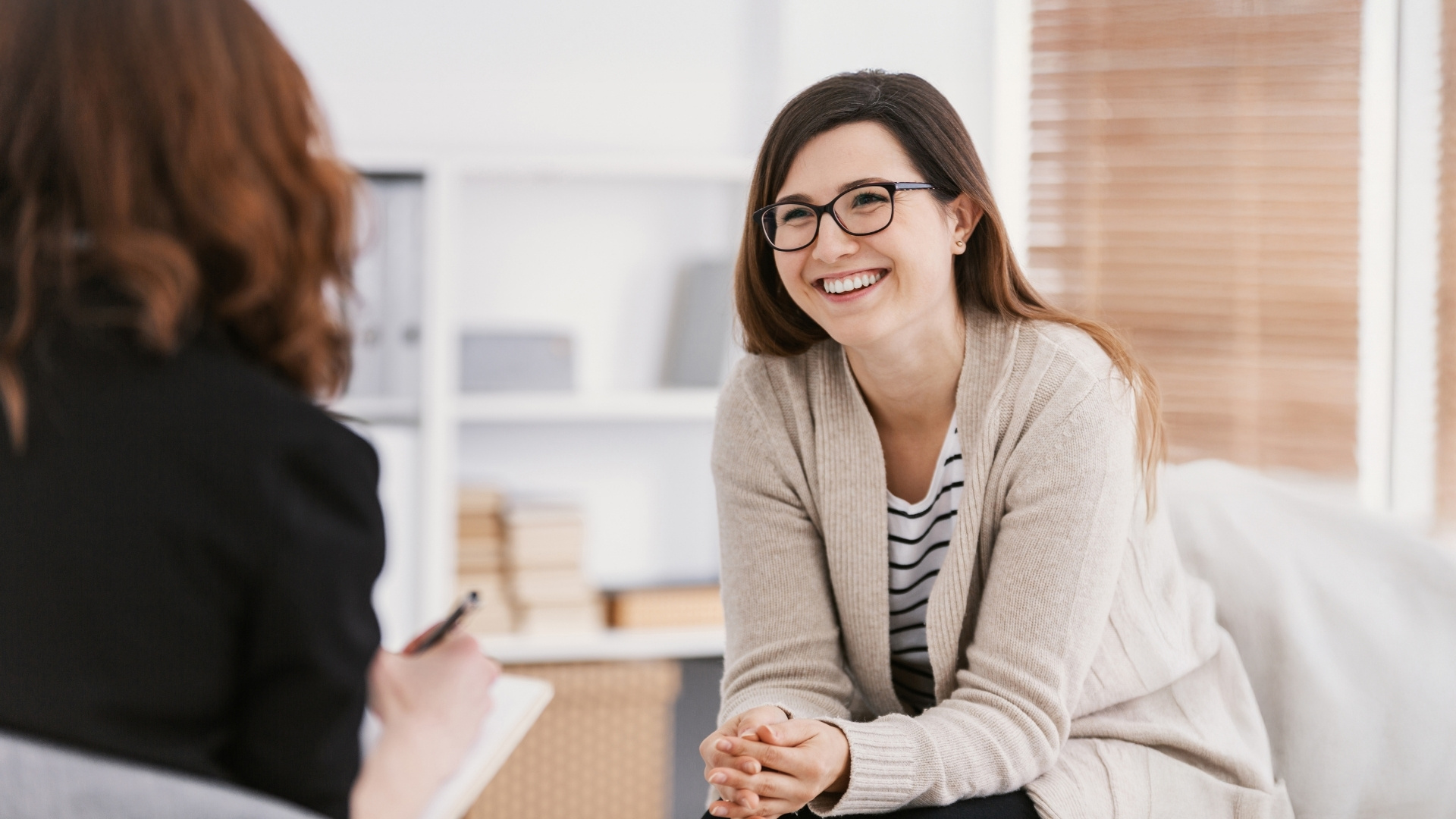Patient talking to GP about their mental health
