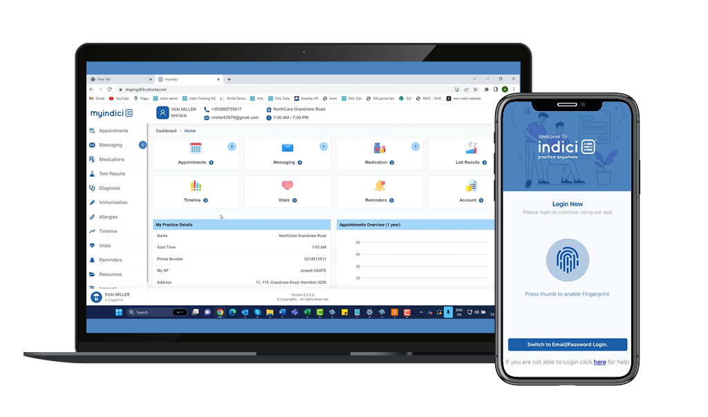 TD MyIndici PatientPortal