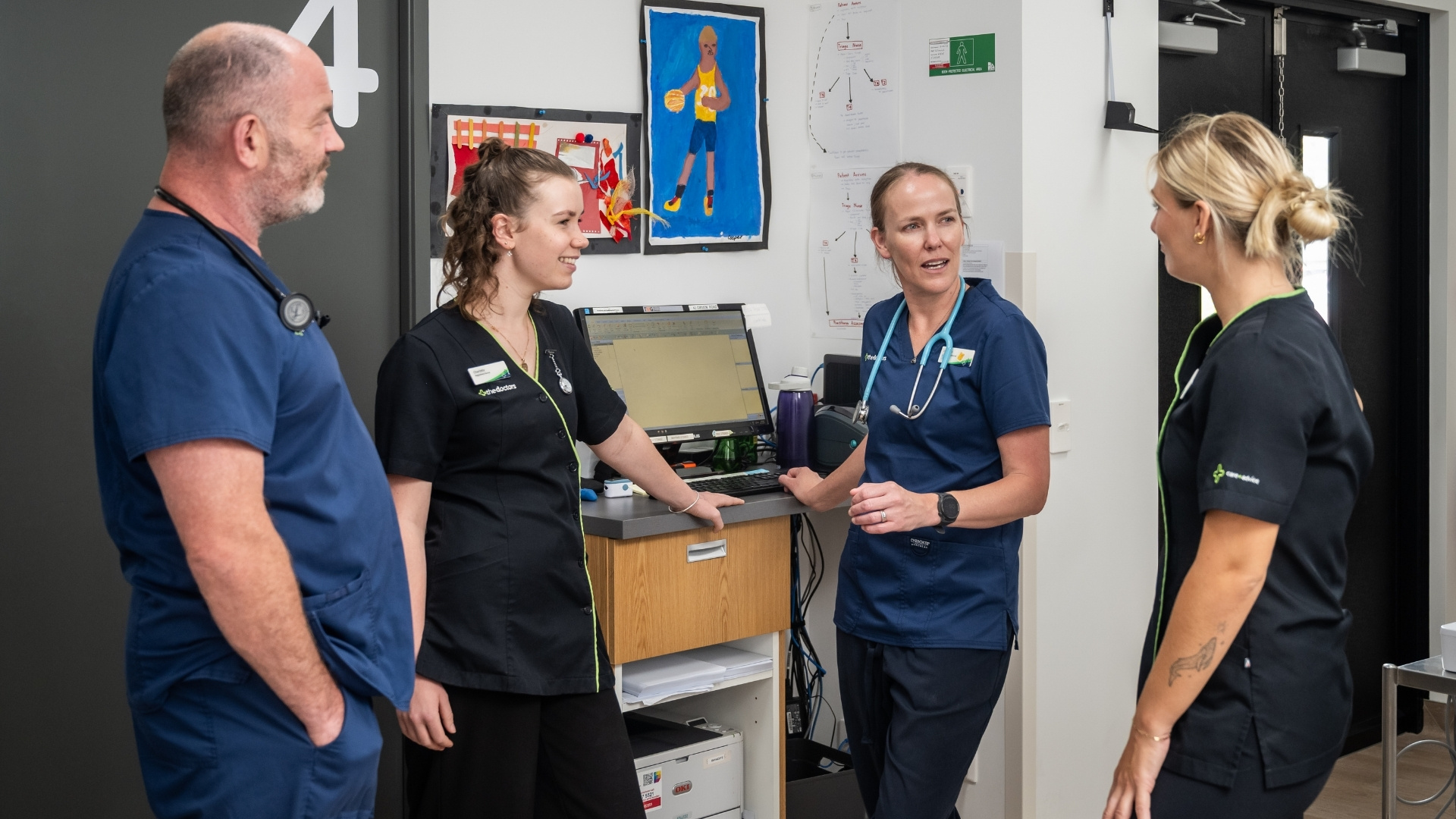 The Doctors team meeting