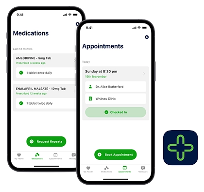 the doctors app with icon