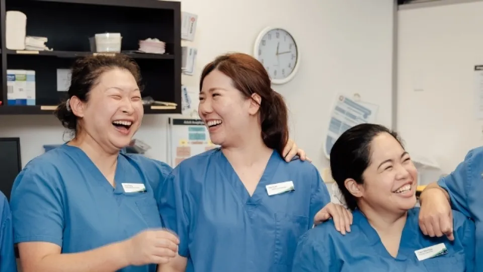 The Doctors nursing team