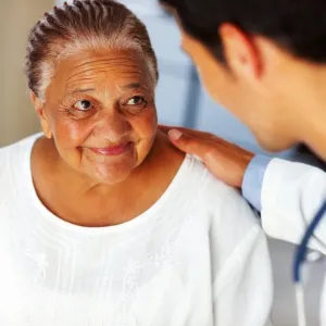a general practitioner seeing a patient
