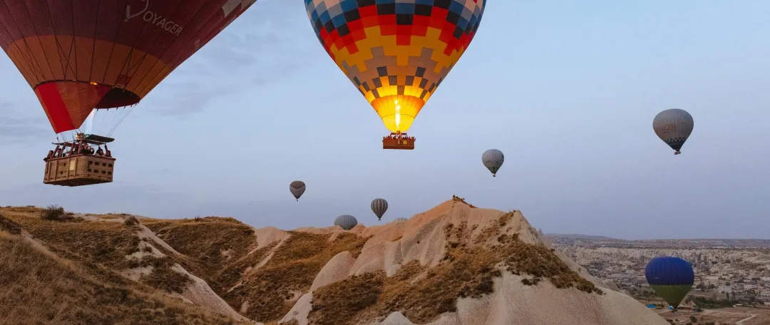Iconic balloons in Turkey - book GP consult before travelling