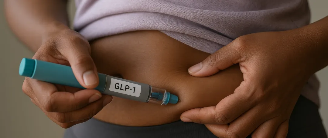people doing insulin injection to manage blood sugar levels